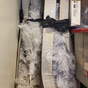 White Artificial Christmas Tree